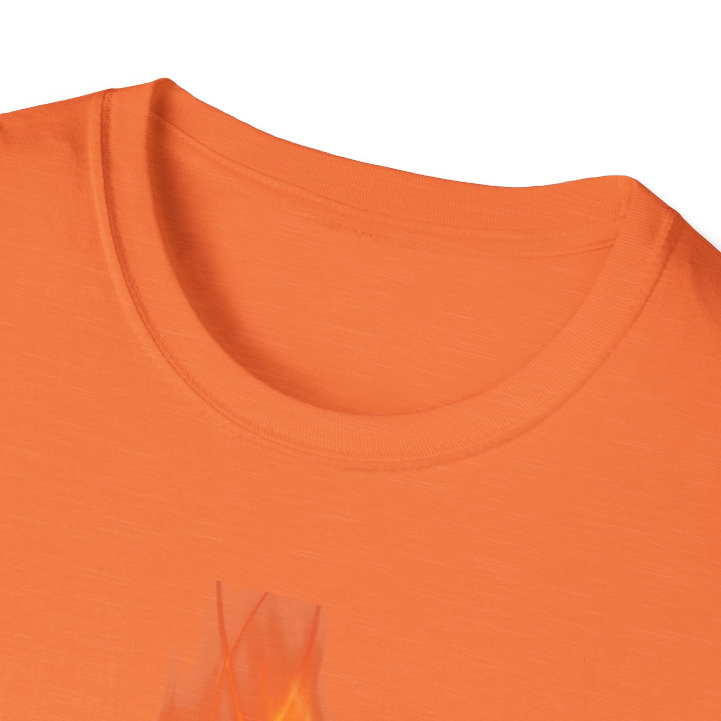 Burning One Unisex Softstyle T-Shirt - Bold Statement Tee for Casual Wear