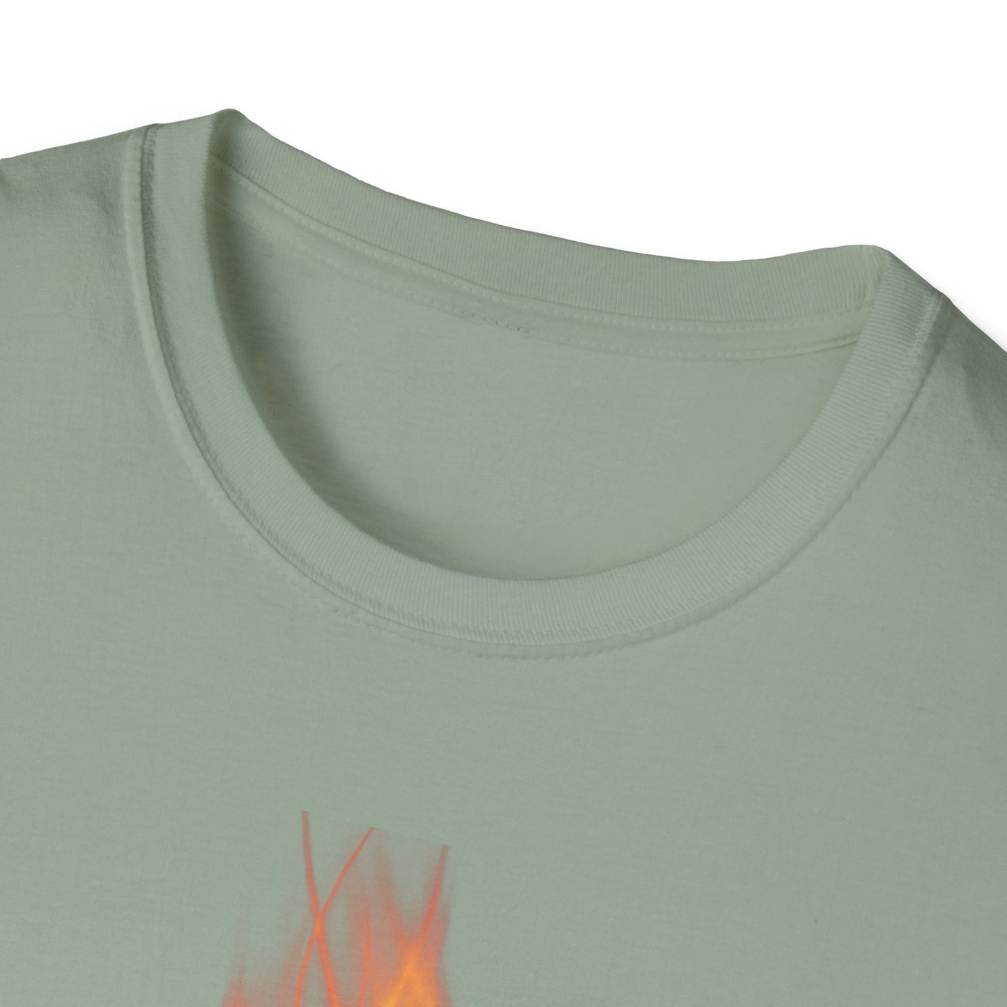 Burning One Unisex Softstyle T-Shirt - Bold Statement Tee for Casual Wear